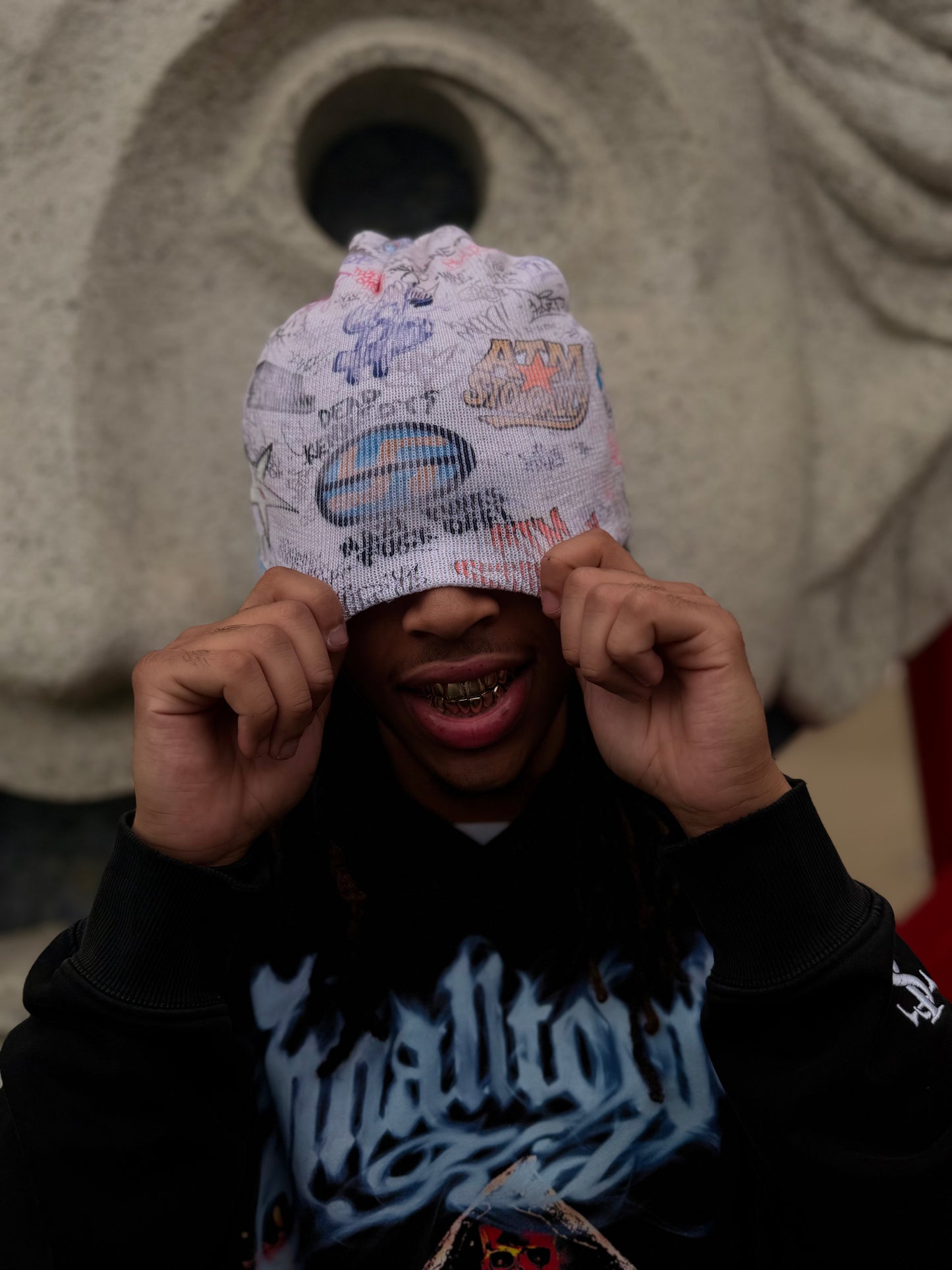 STOICALLY X ATM GRAPHIC BEANIES